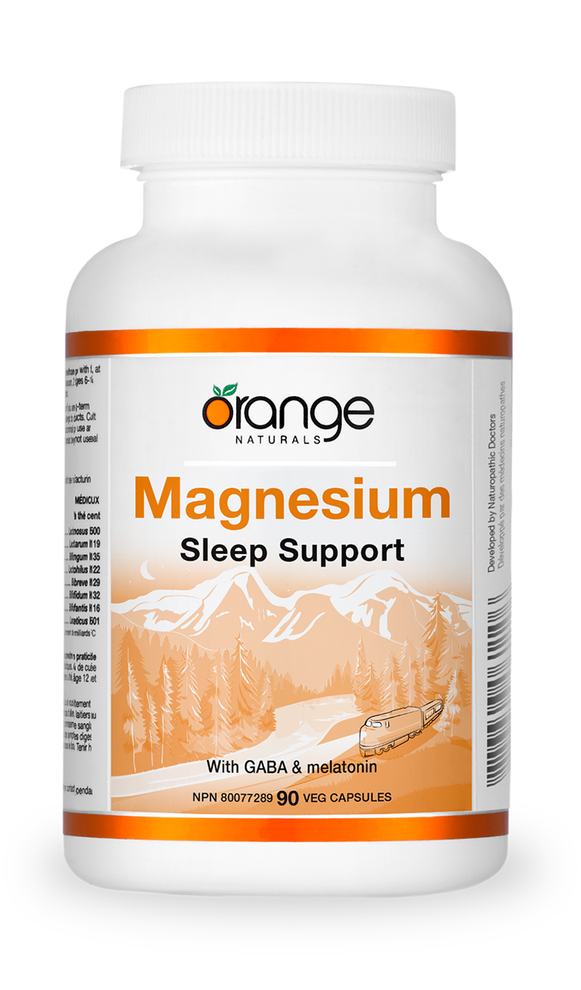 Magnesium Sleep 90 vcaps » Orange Naturals