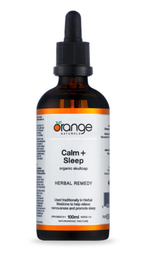 Orange Naturals Calm and Sleep tincture bottle