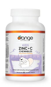 Orange Naturals Kids Zinc + C Chewables bottle image