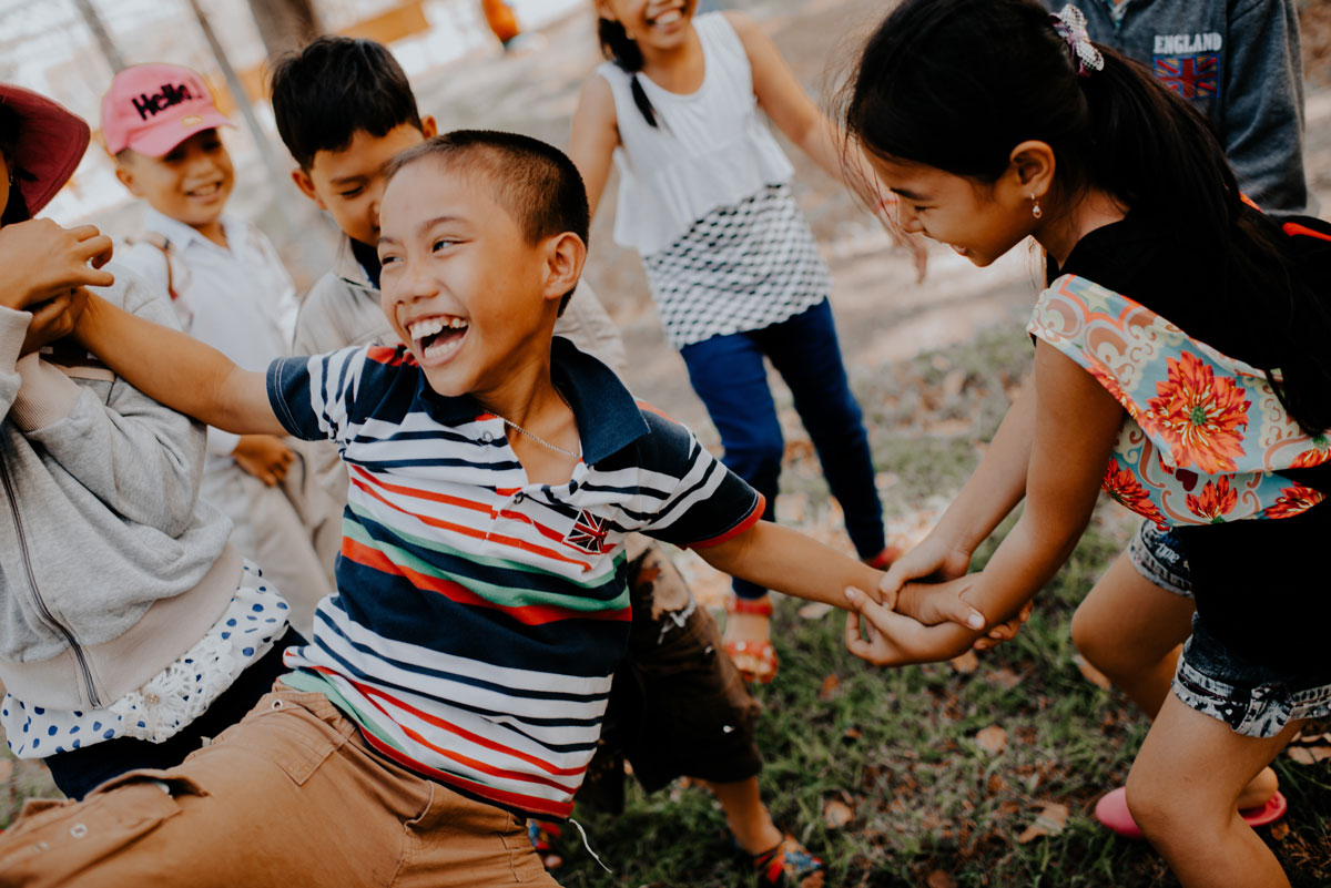 children playing