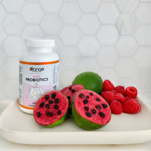 Faux watermelon sorbet