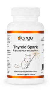 Orange Naturals Thyroid Spark bottle