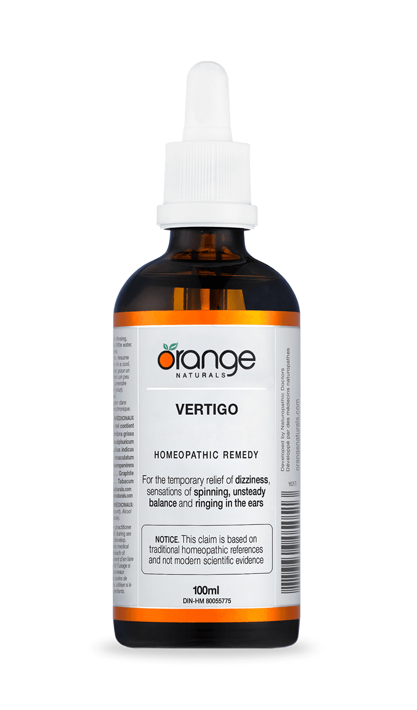 Vertigo Relief Homeopathic Remedy Restore Balance Orange Naturals   ON Vertigo 100ml RGB 194639 