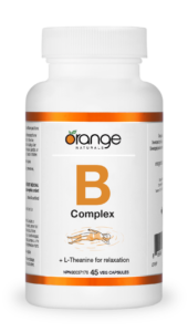 Orange Naturals B-Complex bottle