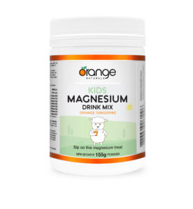 Orange Naturals Kids Magnesium Drink Mix bottle