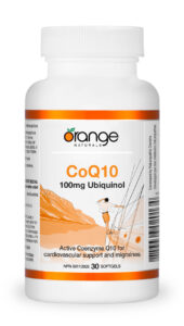 Orange Naturals CoQ10 bottle