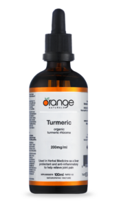 Orange Naturals Turmeric tincture bottle