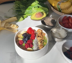 Vibrant Green Smoothie Bowl