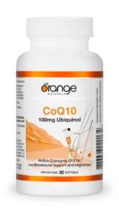 Orange Naturals CoQ10 100mg bottle