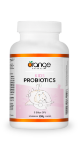 Orange Naturals Kids Probiotics Powder bottle