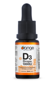 D3 Drops 1000IU orange flavour MCT