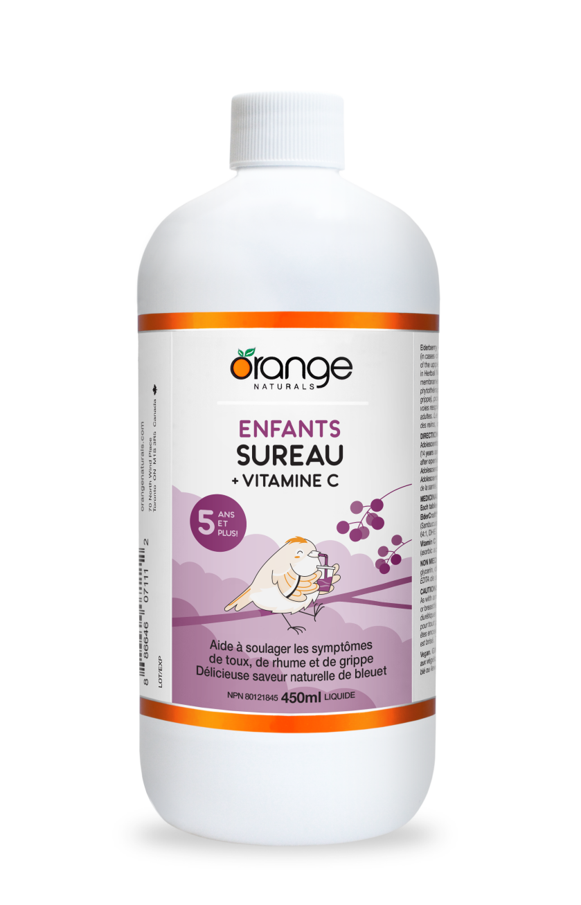 Enfants Sureau + vitamine C - liquide