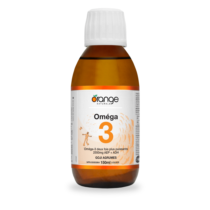 Oméga-3 - goji agrumes - liquide