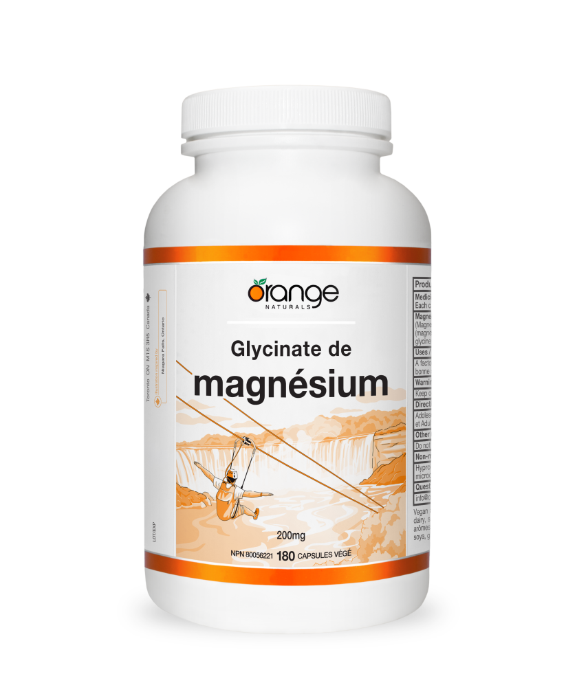Glycinate de magnésium 200mg