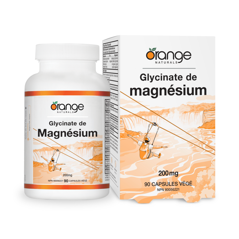 Glycinate de magnésium 200mg