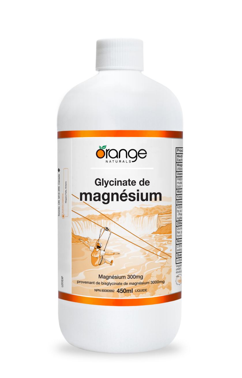 Glycinate de magnésium 300mg - liquide