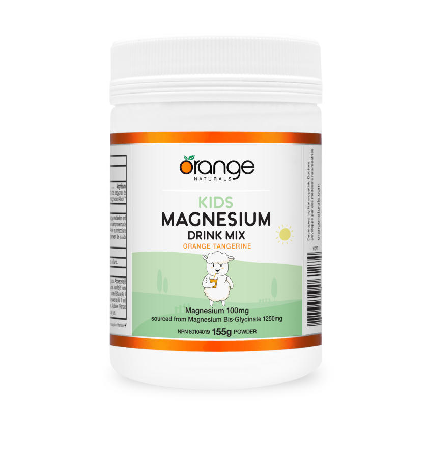 Kids Magnesium Drink Mix - Orange Tangerine