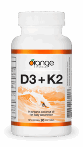 D3 + K2 Softgels - organic coconut oil