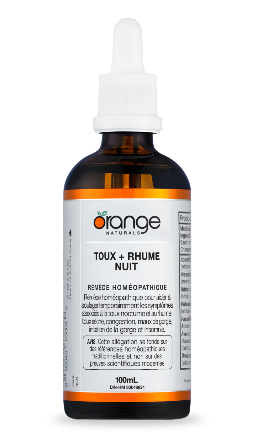 Toux + rhume nuit
