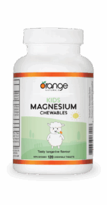 Kids Magnesium Chewables 50mg - Tangerine