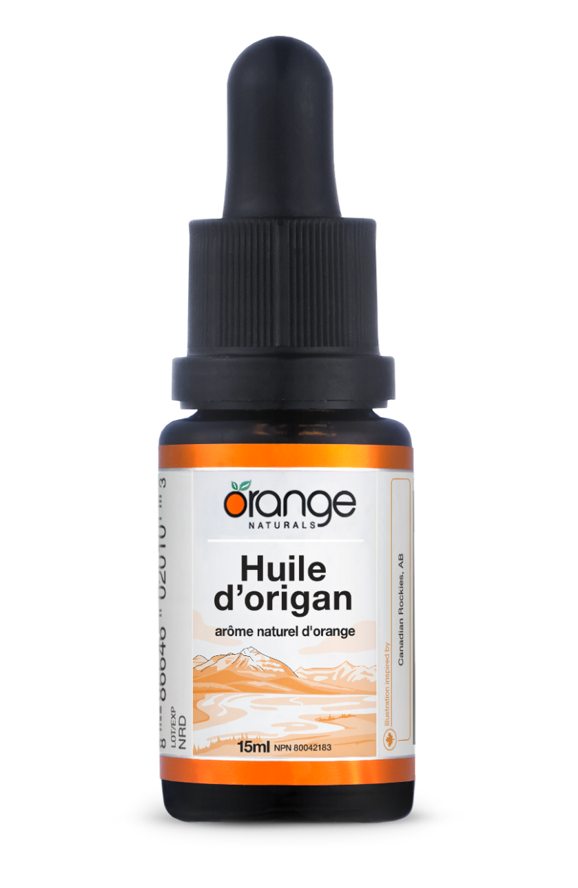 Huile d’origan avec 75% de carvacrol (orange) TCM