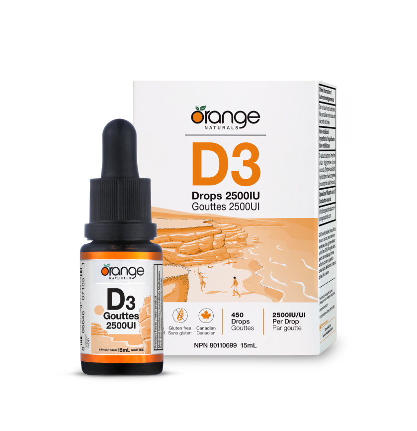 D3 Gouttes 2500UI
