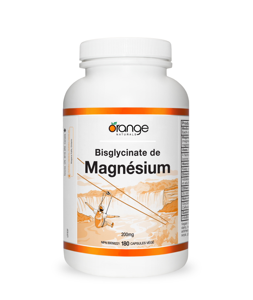 Glycinate de magnésium 200mg